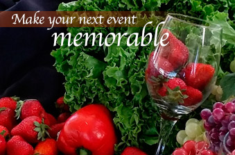 Make your next event memorable